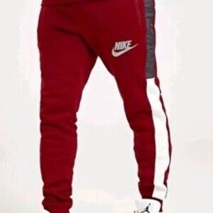 Nike Red Jogger Pants DO7232-677 New